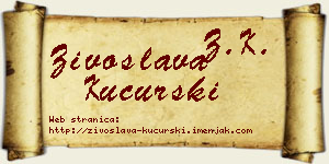 Živoslava Kucurski vizit kartica